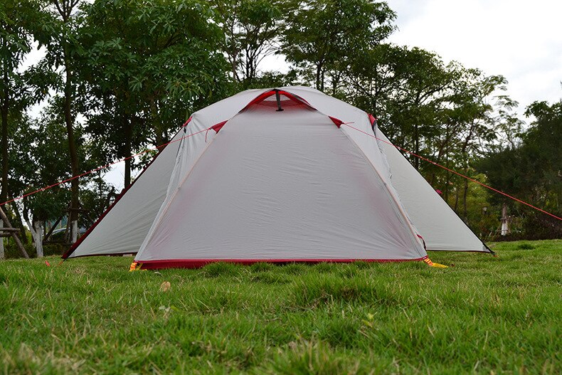 Cheap Goat Tents Outdoor Double Aluminum Rod Tent Fully Quick Opening Tents Waterproof Canopy Camping Hiking Tent Beach Family Travel Tools   